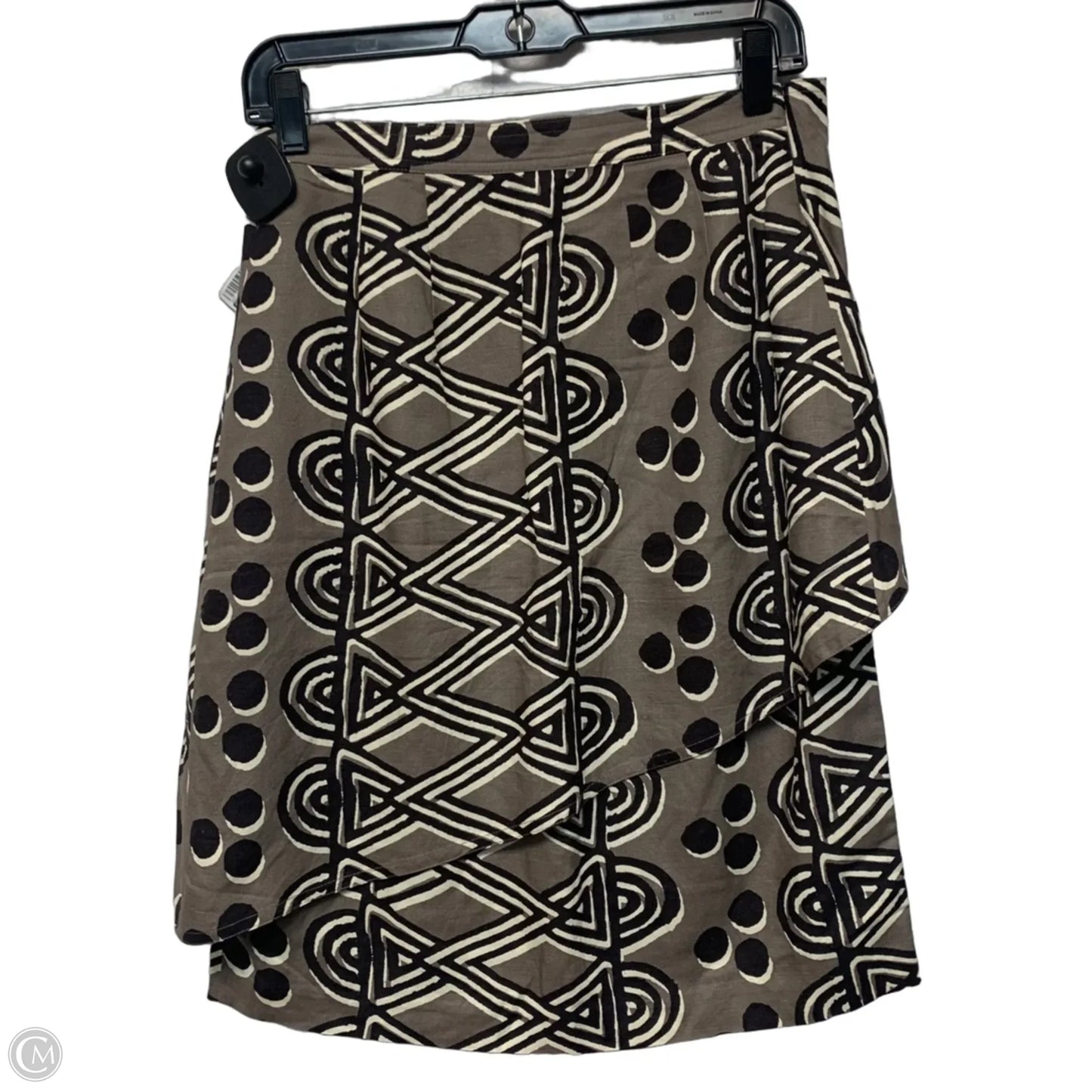 Skirt Mini & Short By Maeve In Black & Brown, Size: Xsp