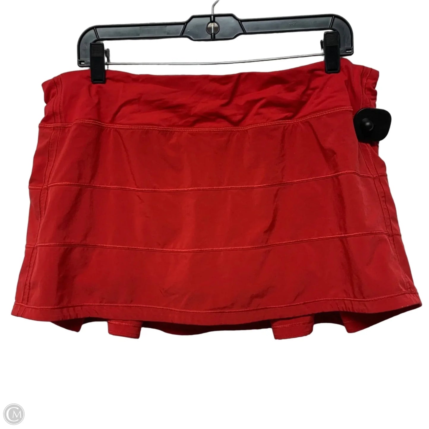 Athletic Skort By Lululemon In Red, Size: L