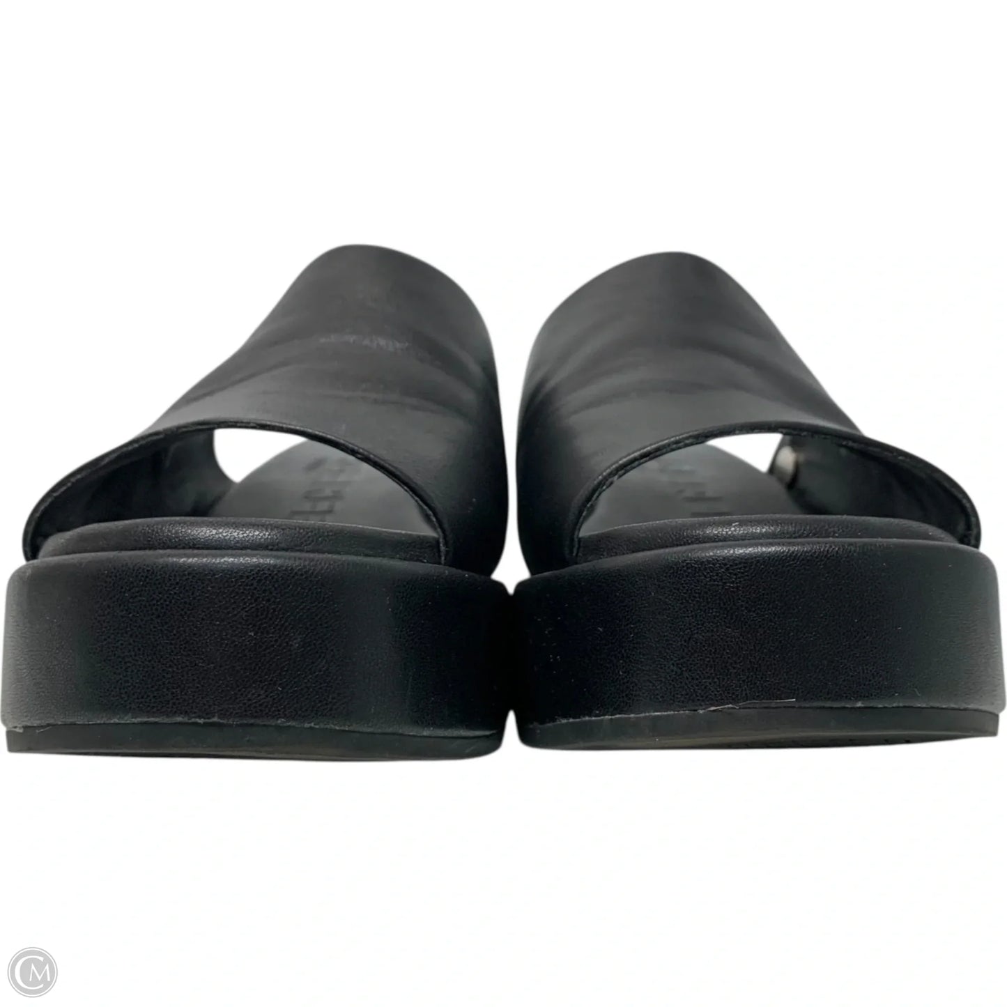 Sandals Designer By Karl Lagerfeld In Black, Size: 8
