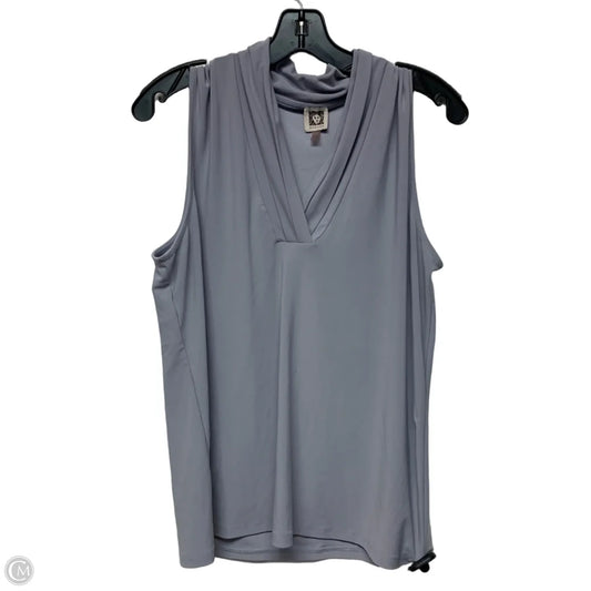 Top Sleeveless By Anne Klein In Purple, Size: L