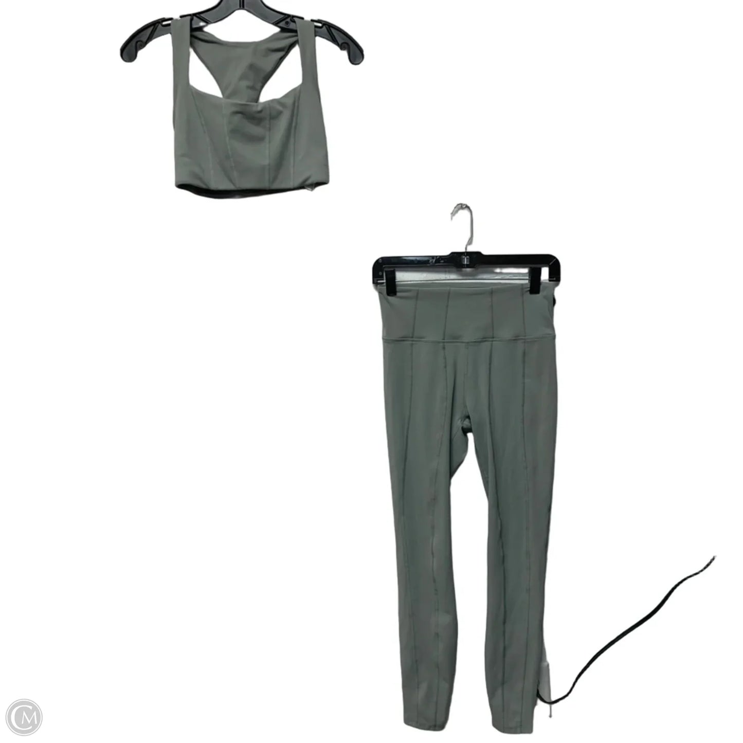 Athletic Pants 2pc By L Space In Grey, Size: S