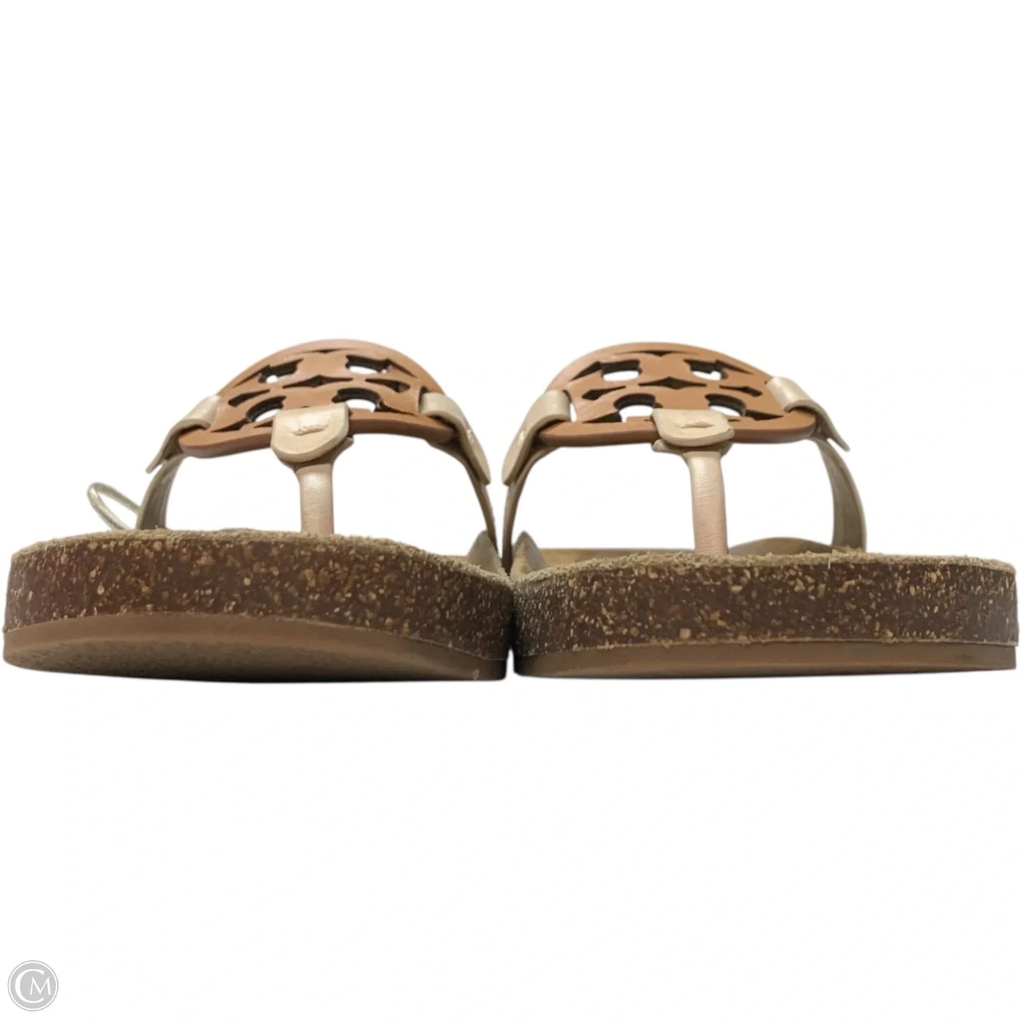 Sandals Designer By Tory Burch In Tan, Size: 8