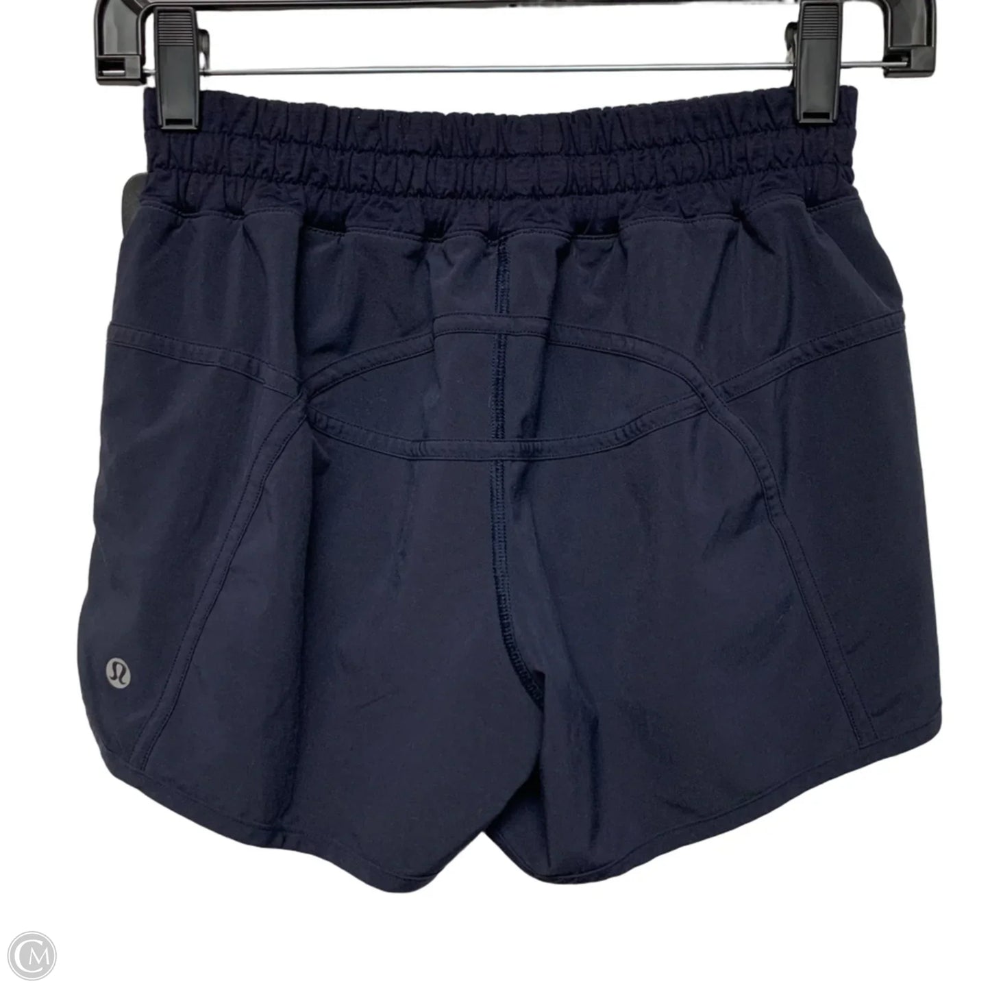 Athletic Shorts By Lululemon In Navy, Size: S