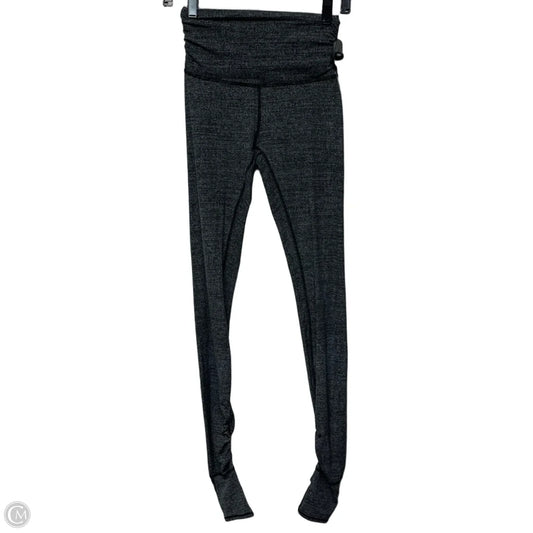 Athletic Leggings By Lululemon In Black & White, Size: S