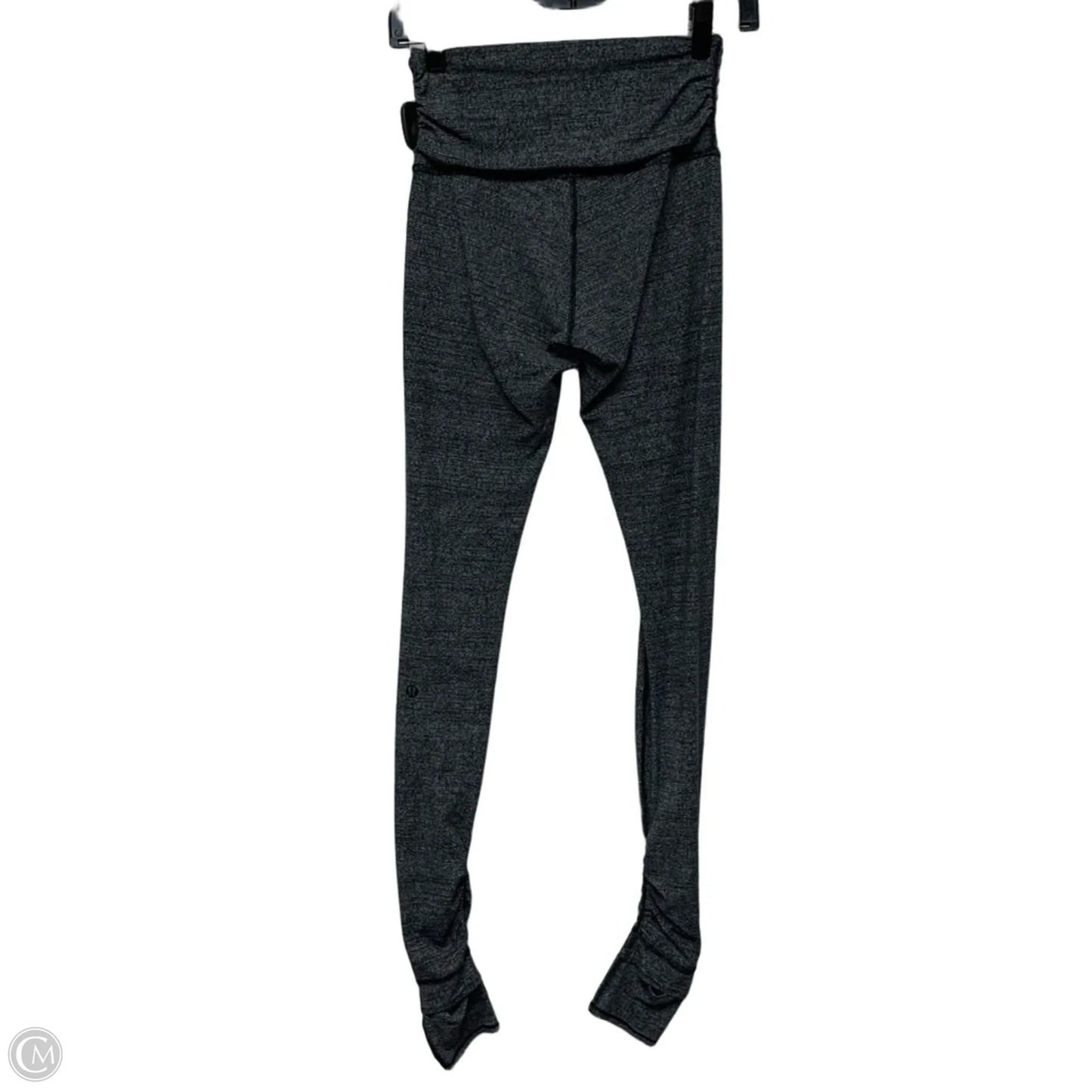 Athletic Leggings By Lululemon In Black & White, Size: S
