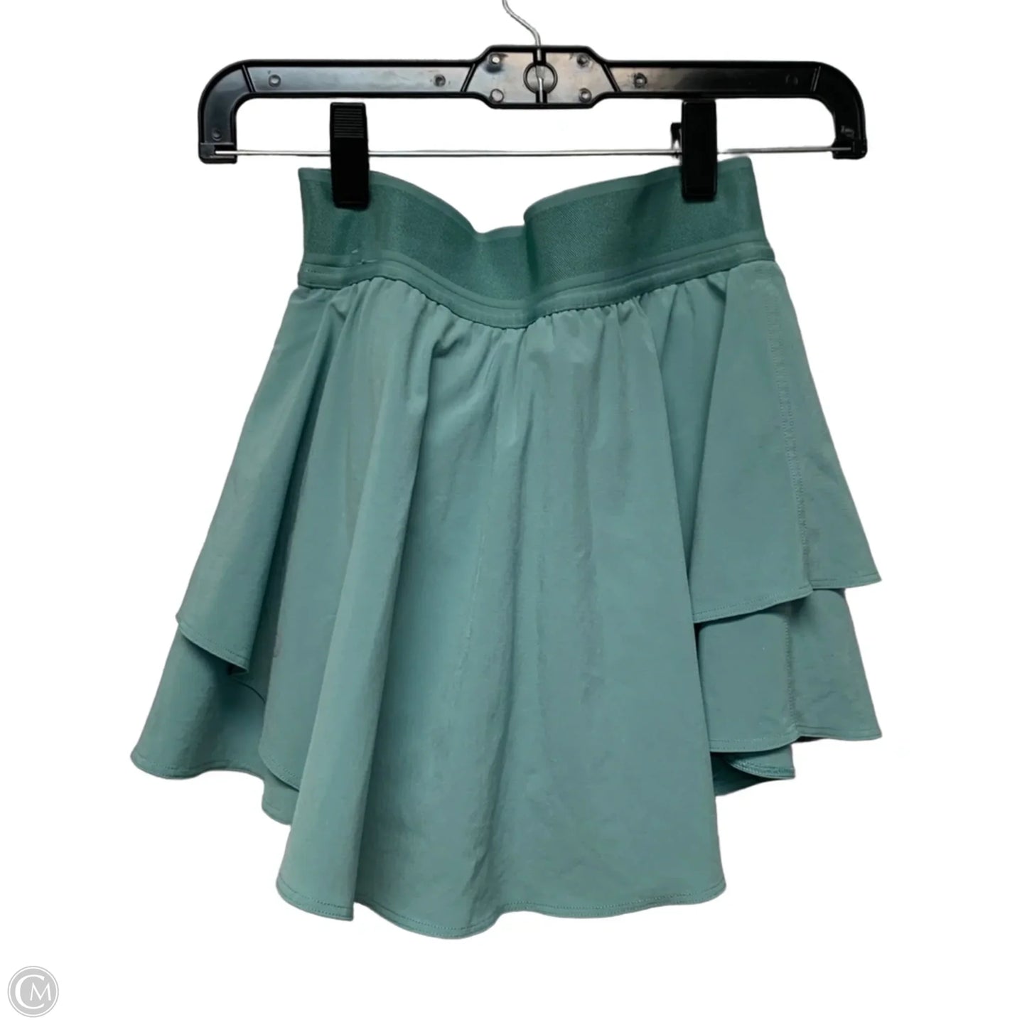 Athletic Skort By Lululemon In Green, Size: Xs