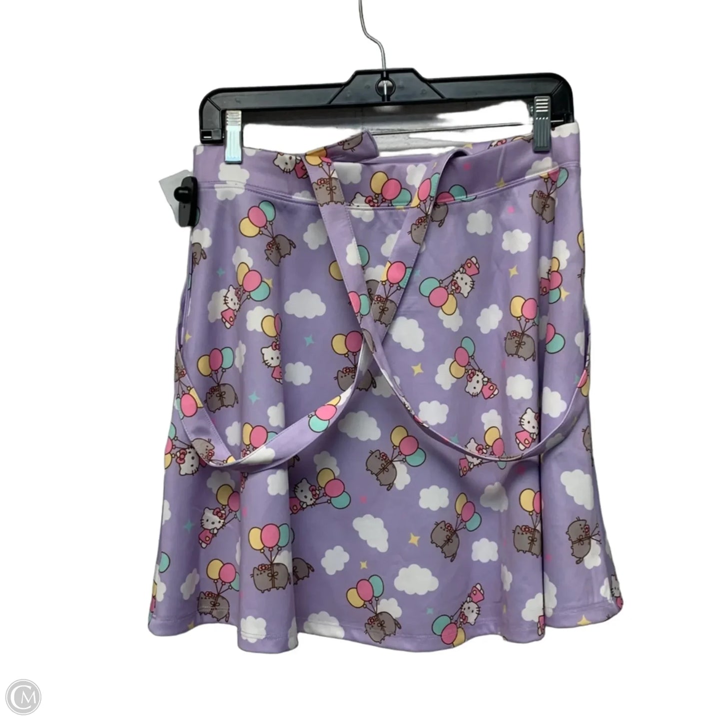 Skirt Mini & Short By Hello Kitty Pusheen In Purple, Size: L