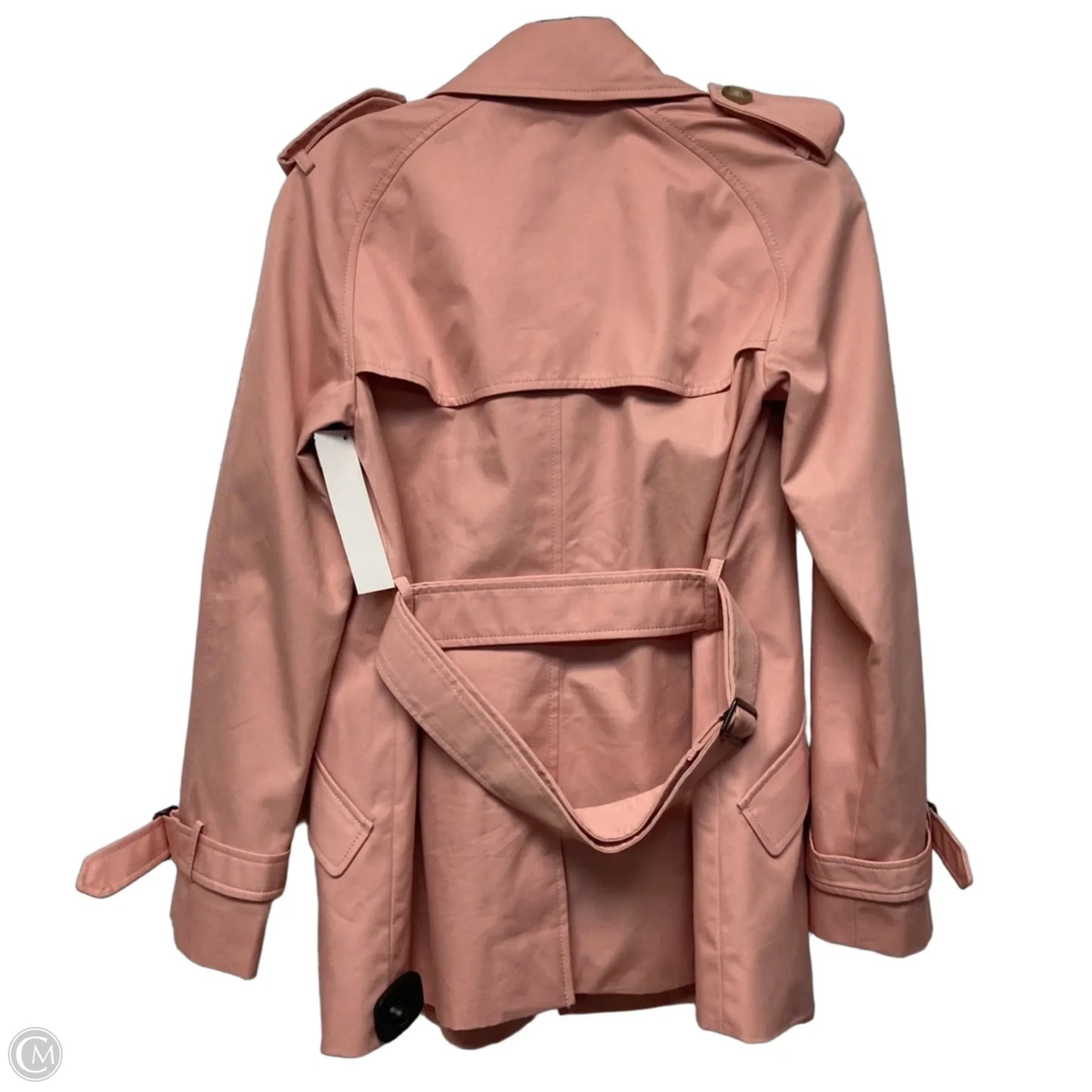 Coat Designer By Coach In Pink, Size: Xs