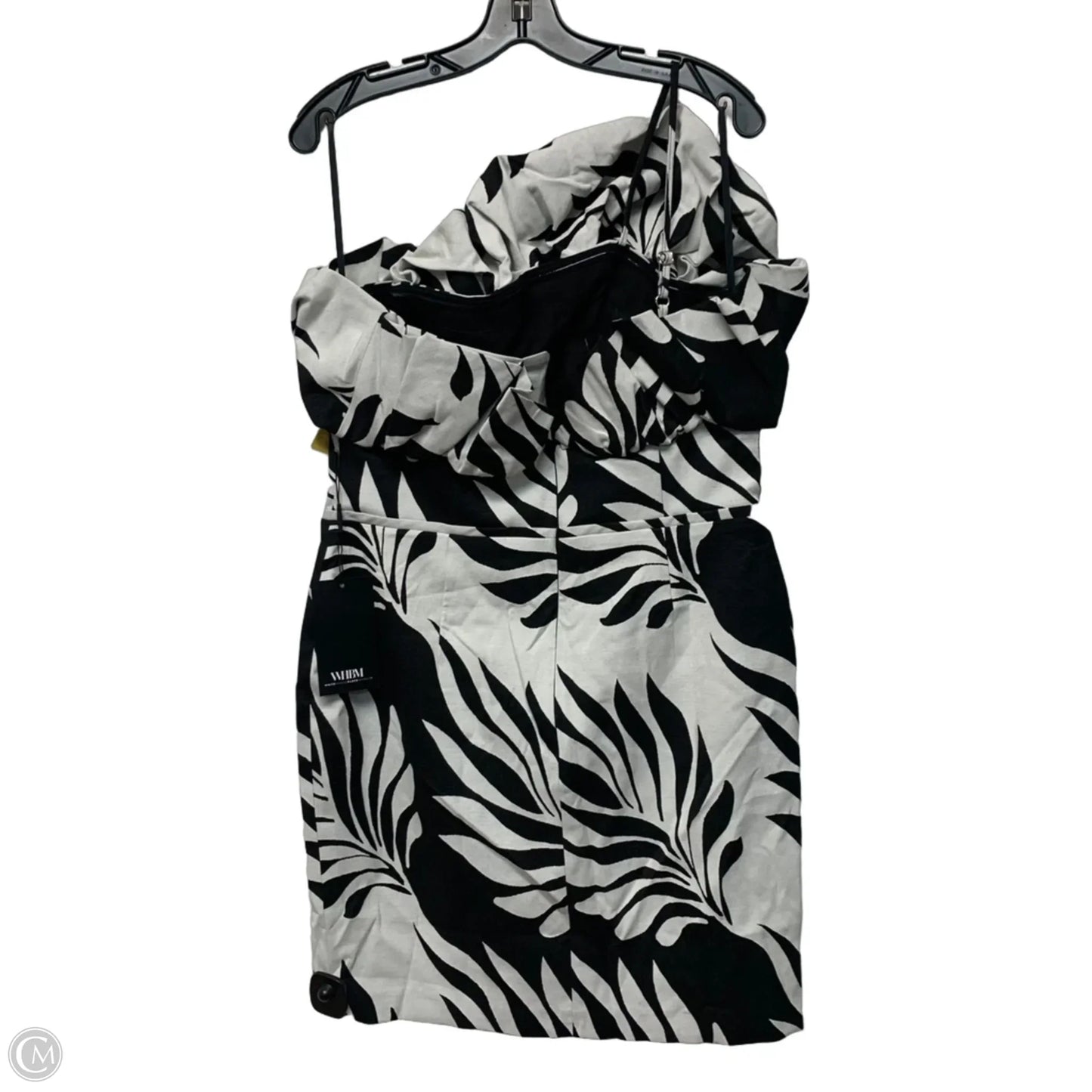 Dress Party Short By White House Black Market In Black & White, Size: L