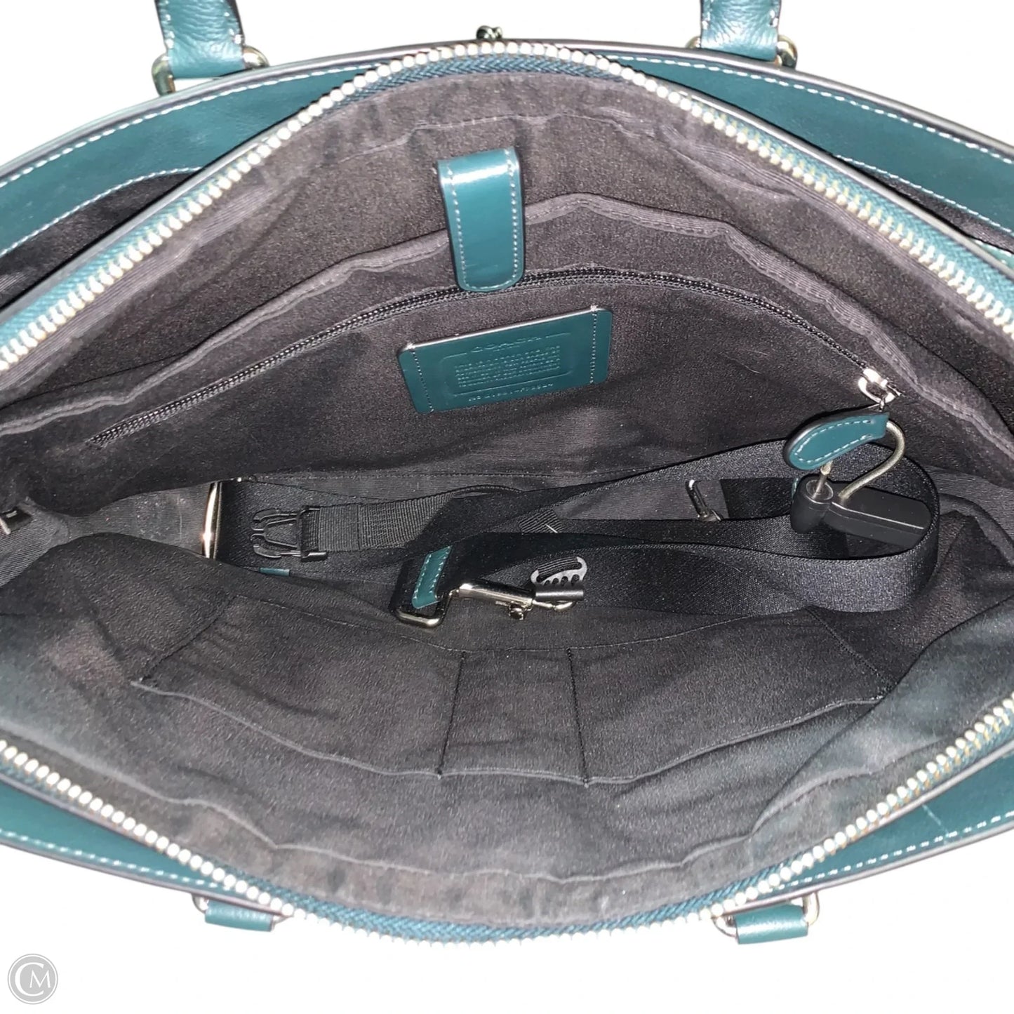 Laptop Bag Designer By Coach, Size: Large
