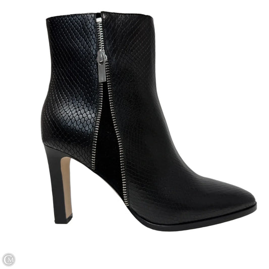 Boots Ankle Heels By Paige In Black, Size: 8