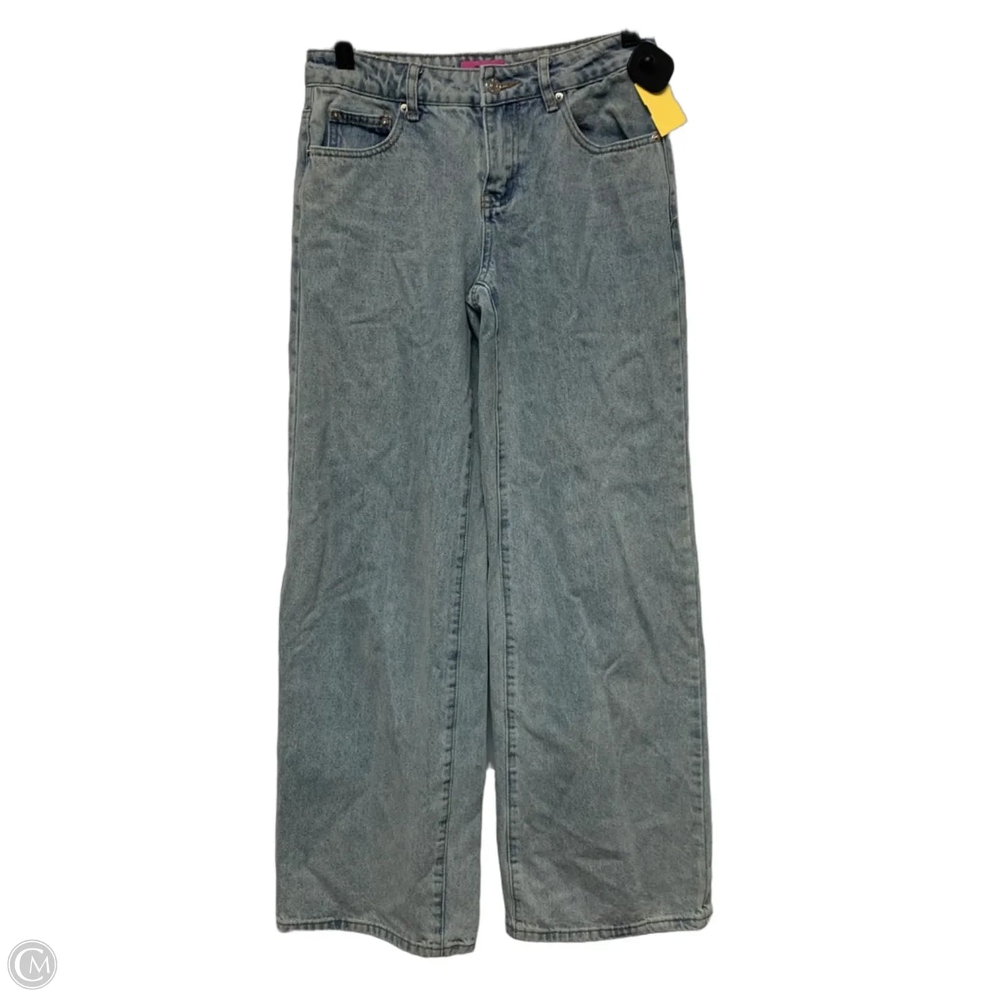 Jeans Boot Cut By Edikted In Blue Denim, Size: Xs