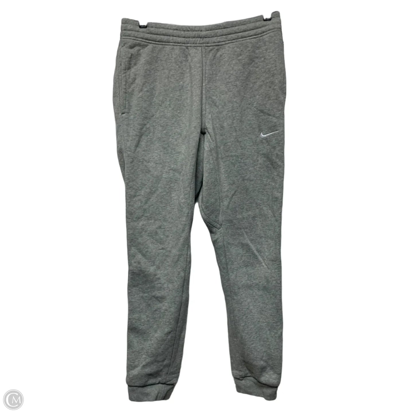 Athletic Pants By Nike Apparel In Grey, Size: M