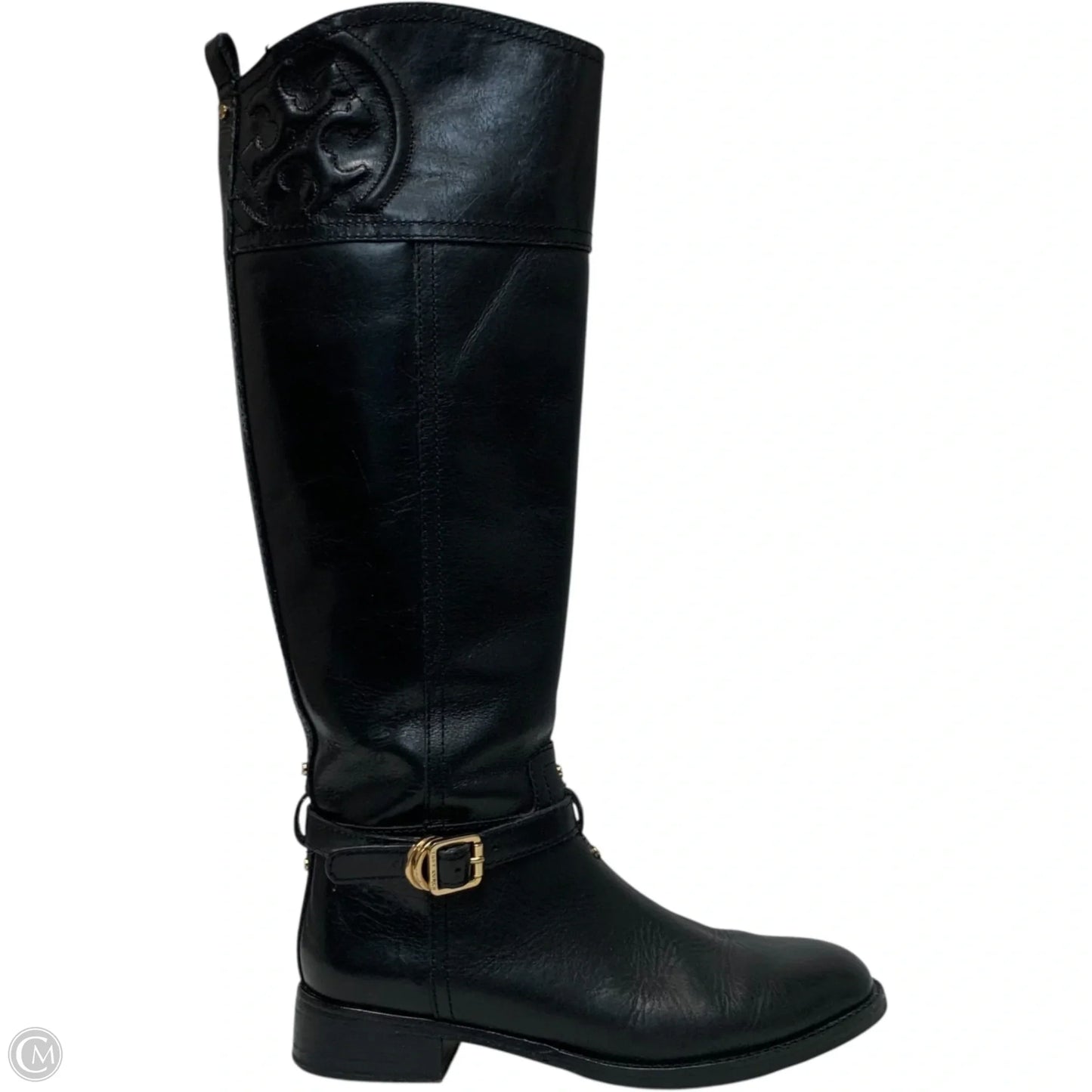 Boots Designer By Tory Burch In Black, Size: 6