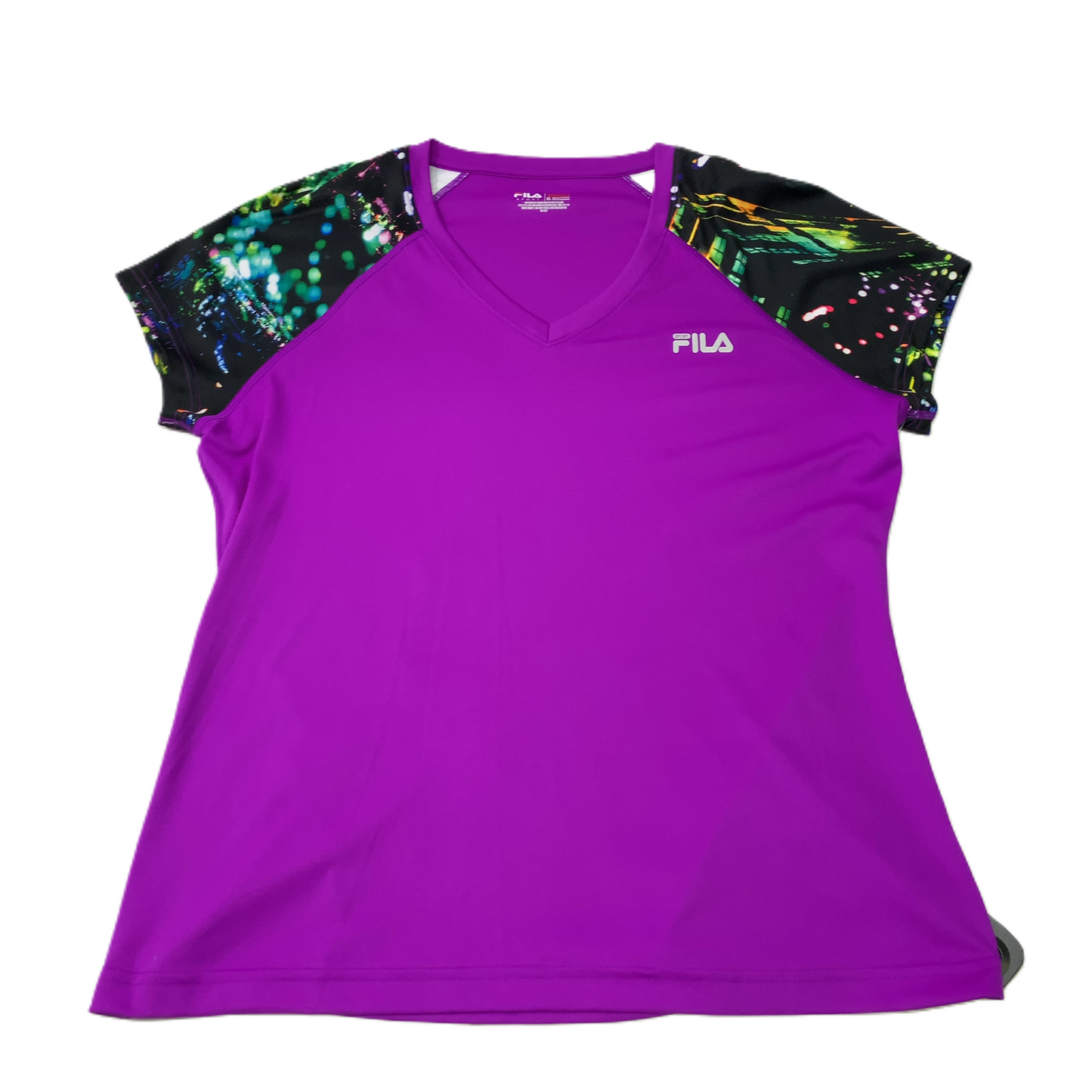Athletic Top Short Sleeve By Fila  Size: Xl