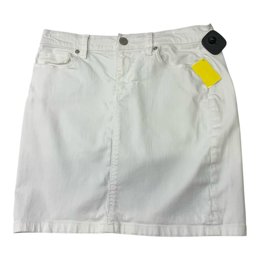 Skirt Mini & Short By Loft In White, Size: Xs