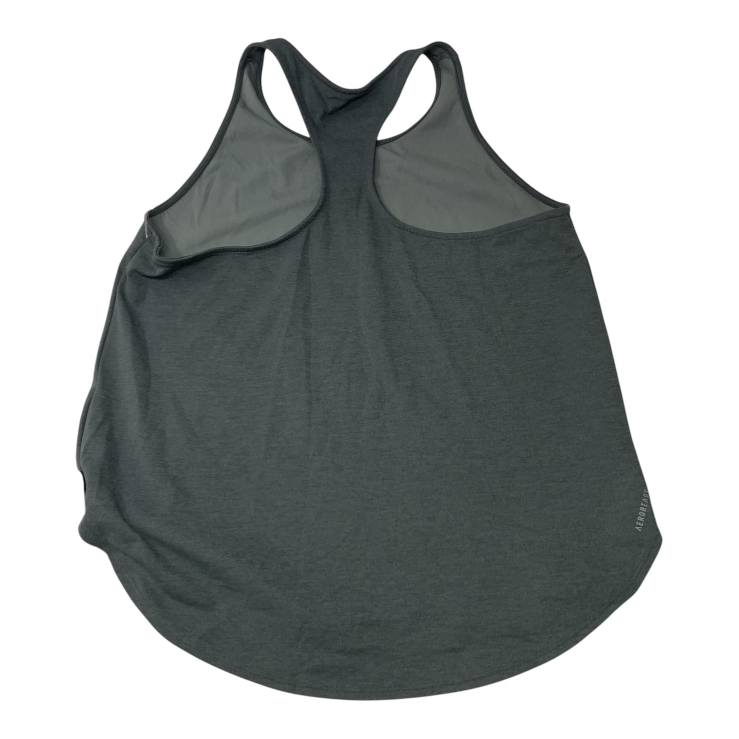 Athletic Tank Top By Adidas In Grey, Size: L