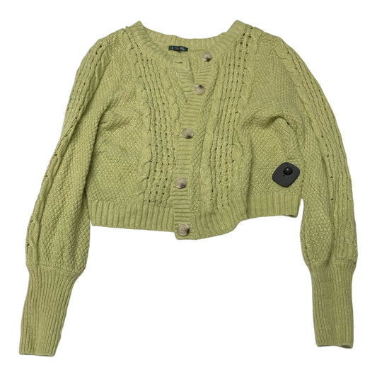 Sweater Cardigan By Wild Fable In Green, Size: L