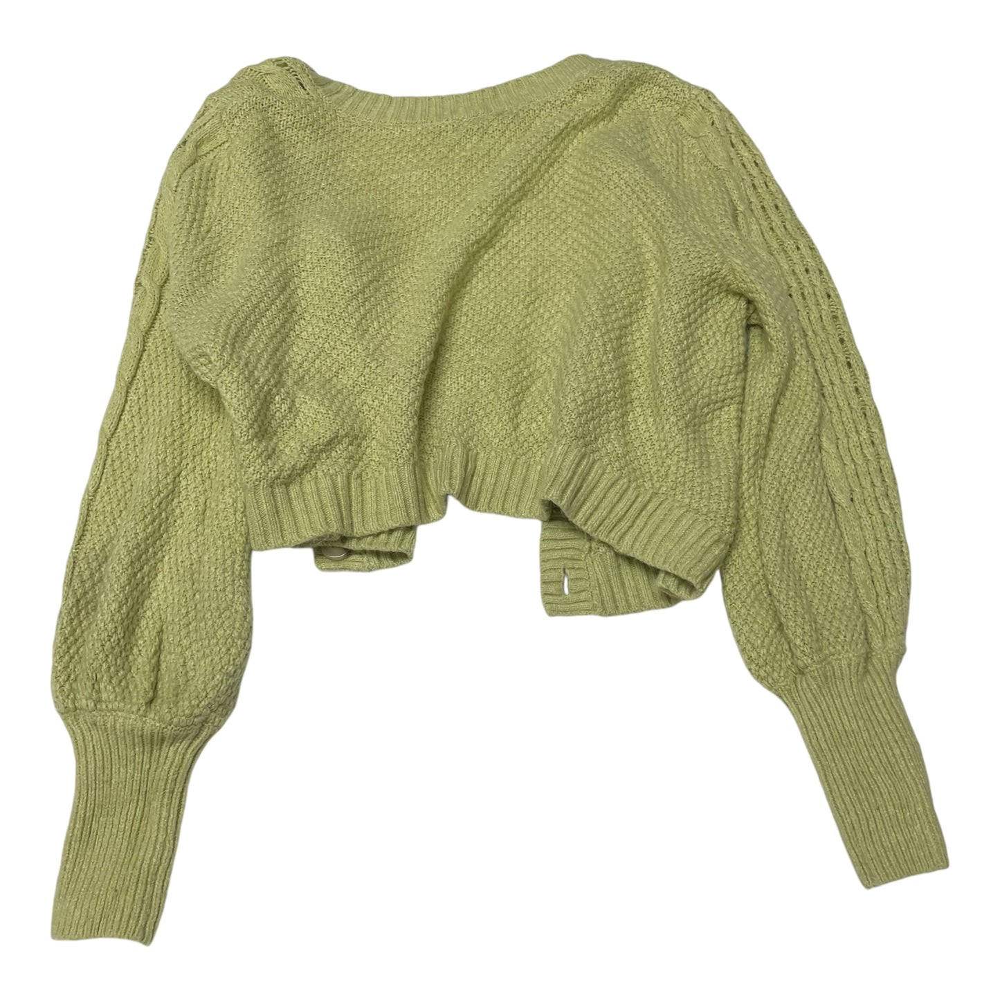 Sweater Cardigan By Wild Fable In Green, Size: L