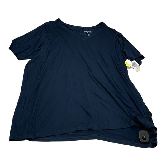 Top Short Sleeve Basic By Torrid In Navy, Size: 4x