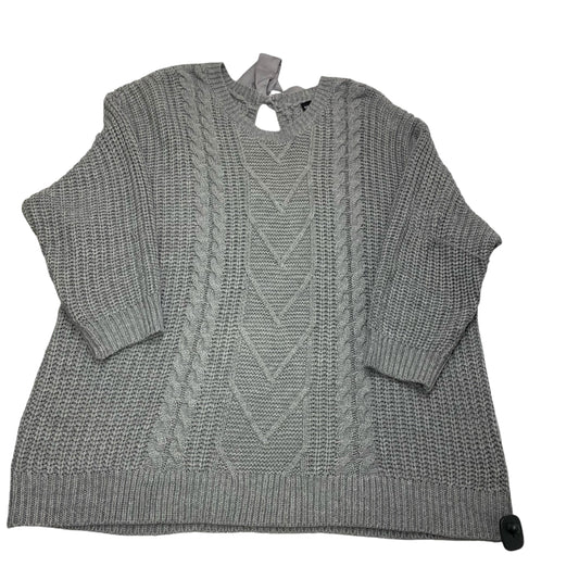 Sweater By Torrid In Grey, Size: 4x