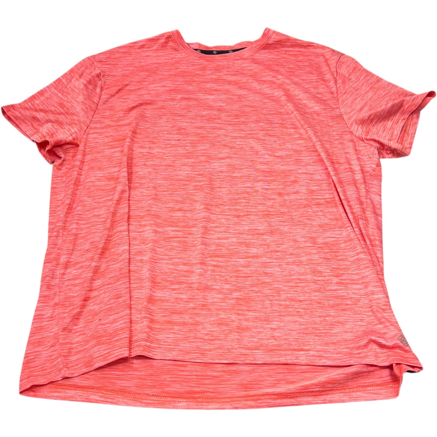 Athletic Top Short Sleeve By Zelos In Orange, Size: Xl