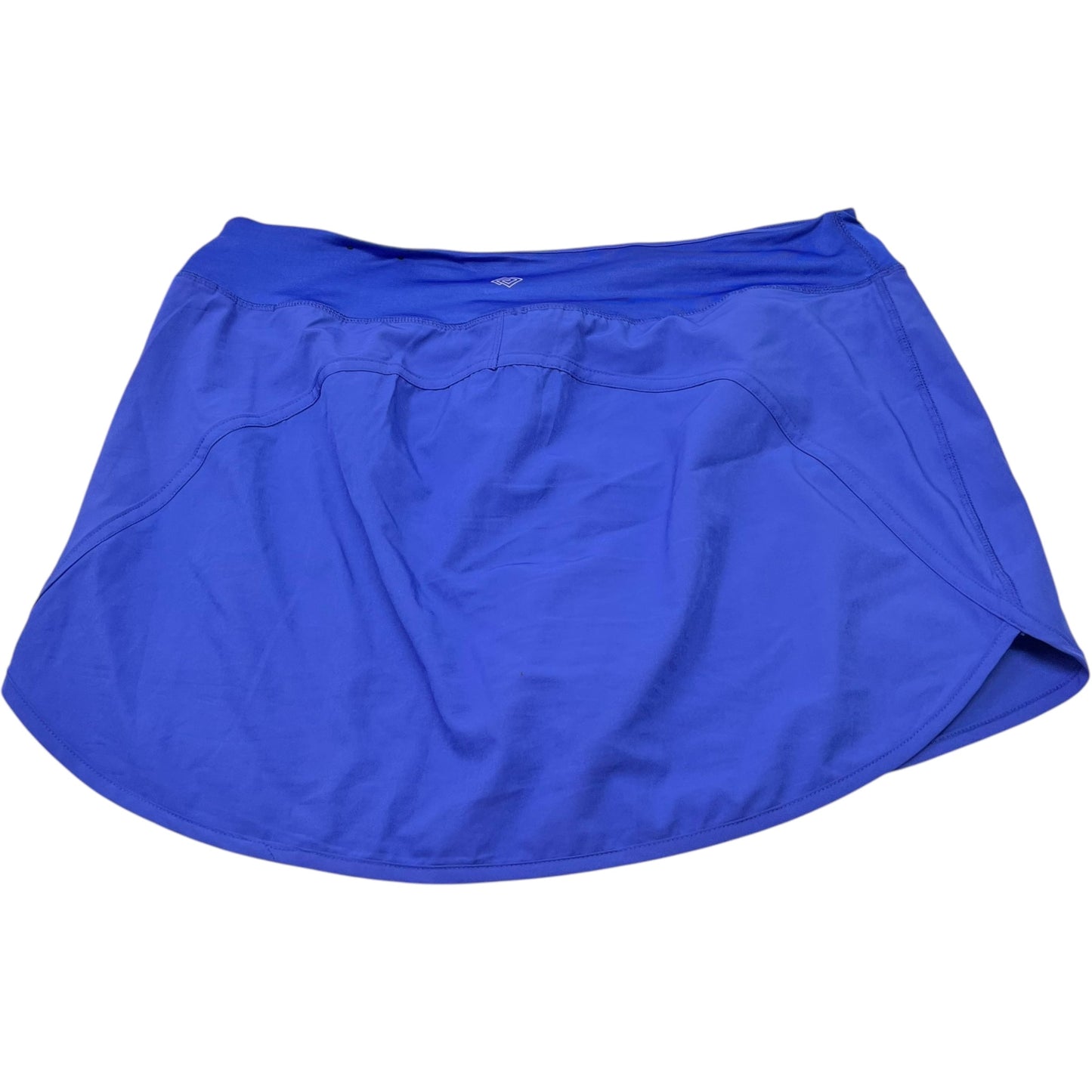 Athletic Skort By Zelos In Blue, Size: Xl