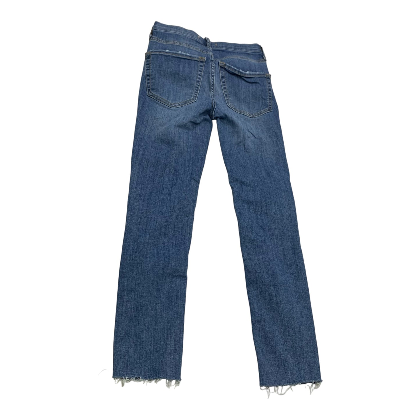 Jeans Skinny By Free People In Blue Denim, Size: 0