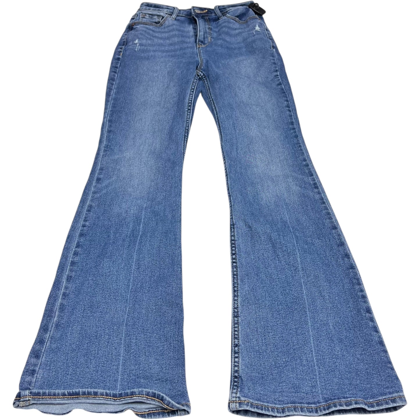 Jeans Flared By Old Navy In Blue Denim, Size: 0