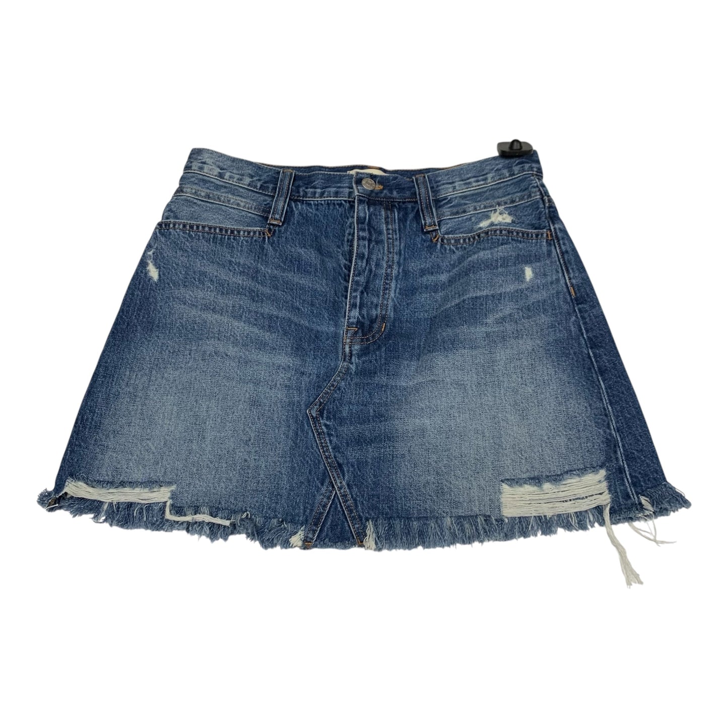 Skirt Mini & Short By Madewell In Blue Denim, Size: 10