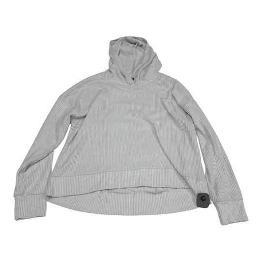 Sweatshirt Hoodie By Zobha In Grey, Size: Xl