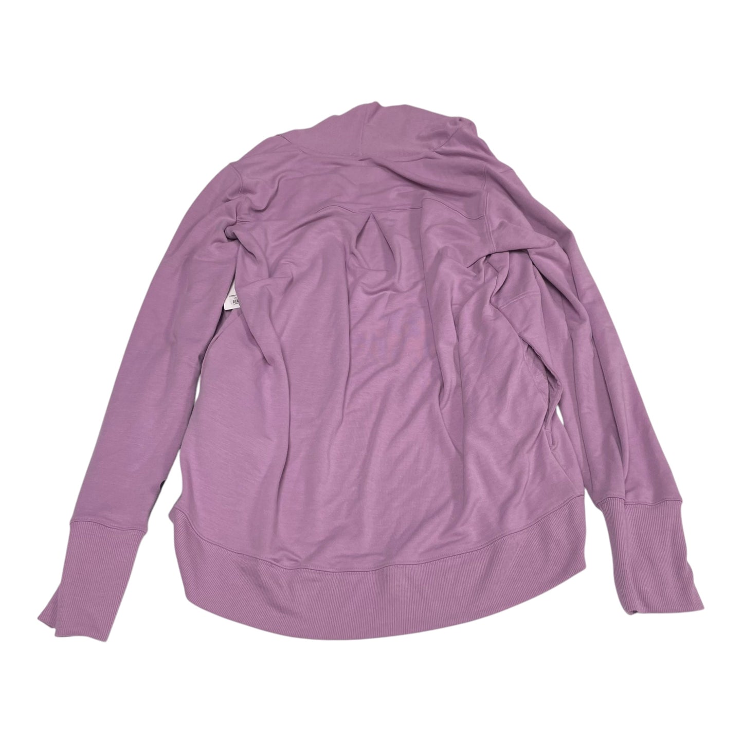 Cardigan By Tek Gear In Purple, Size: S