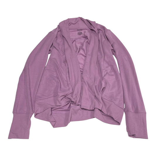 Cardigan By Tek Gear In Purple, Size: S