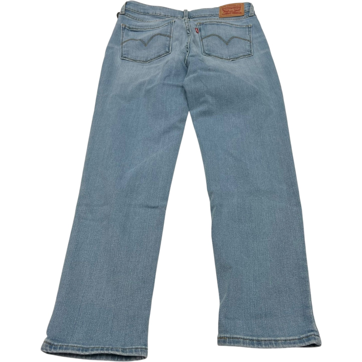 Jeans Skinny By Levis In Blue Denim, Size: 6