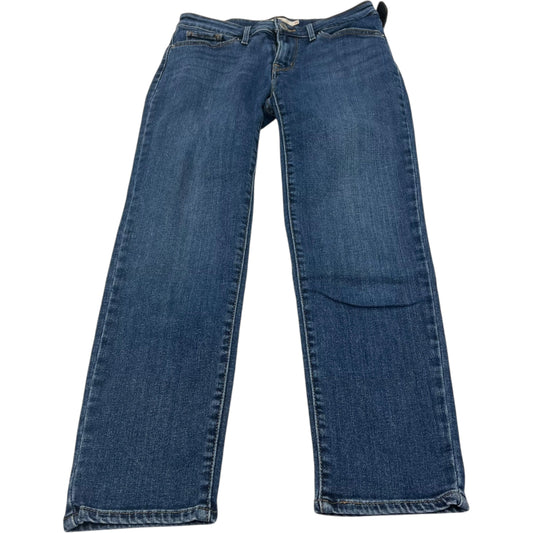 Jeans Skinny By Levis In Blue Denim, Size: 6