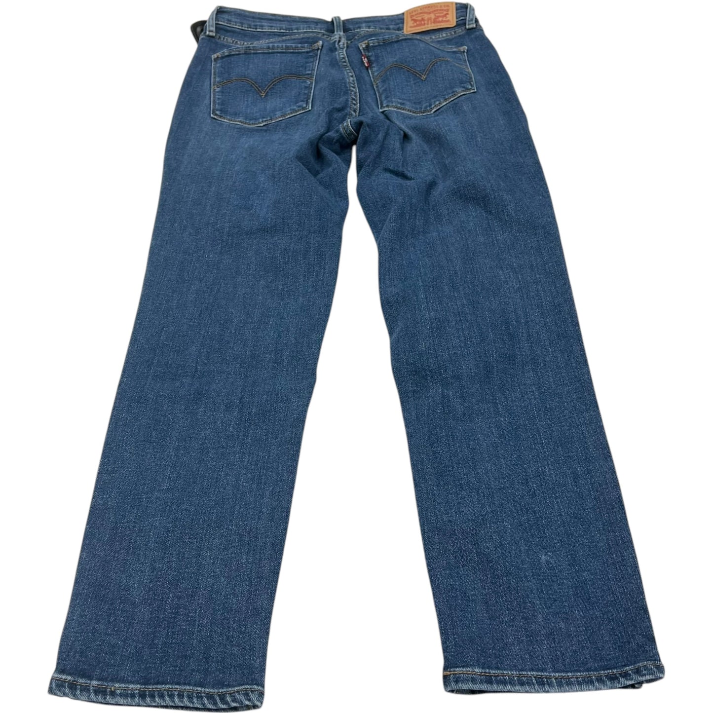 Jeans Skinny By Levis In Blue Denim, Size: 6