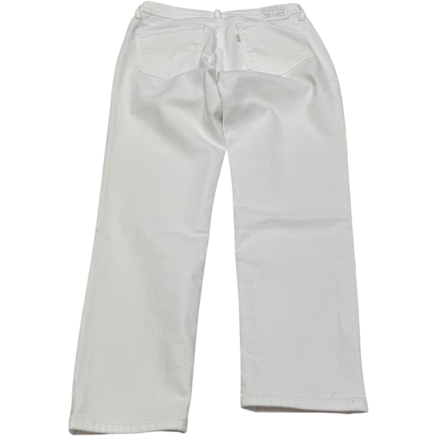 Jeans Skinny By Levis In White, Size: 6