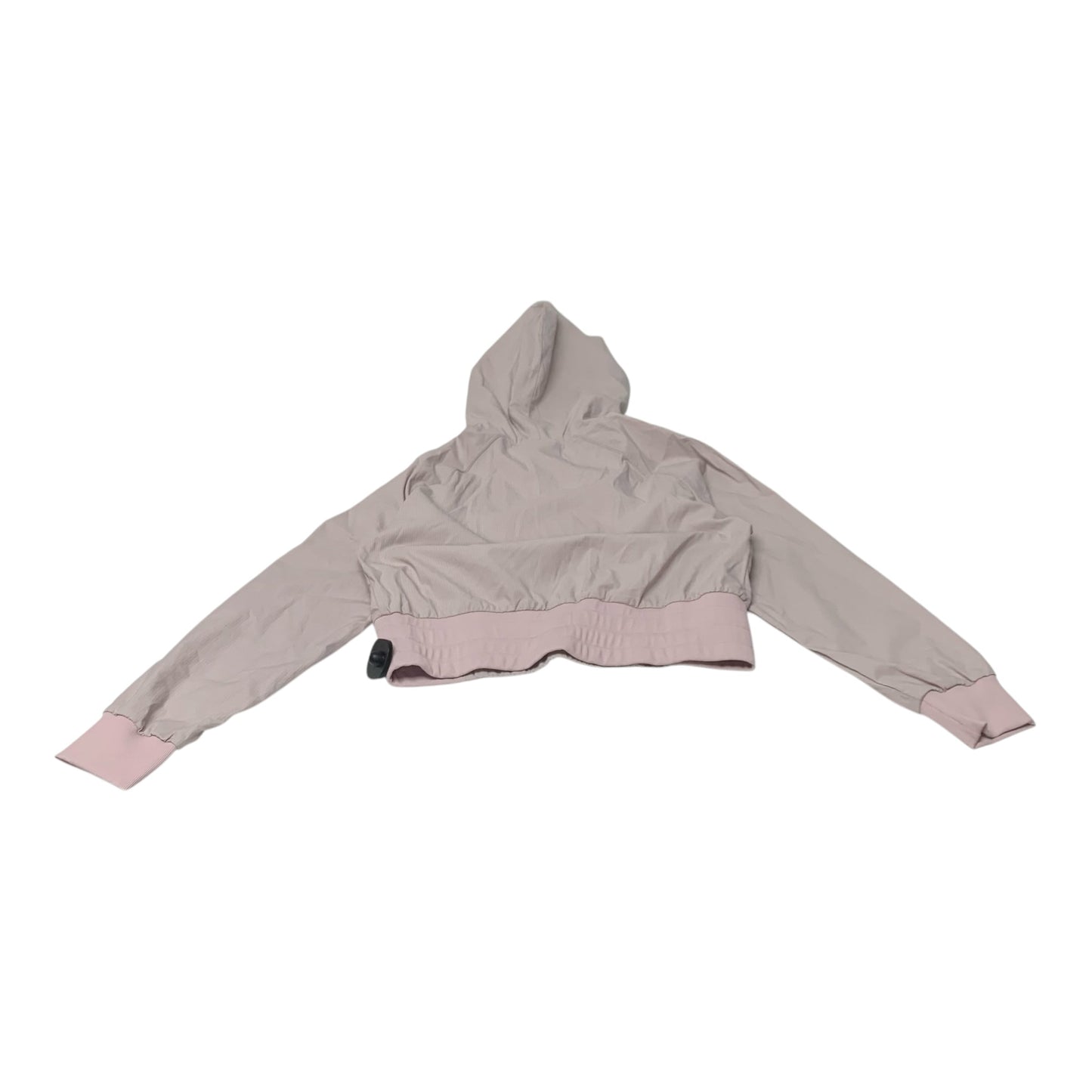 Athletic Sweatshirt Hoodie By Mono B In Pink, Size: L