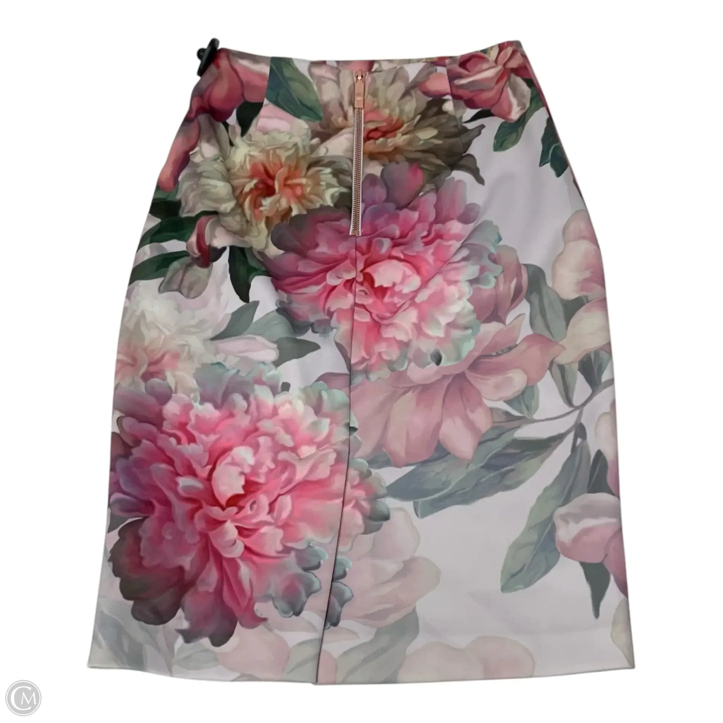 Skirt Mini & Short By Ted Baker In Floral Print, Size: Xs