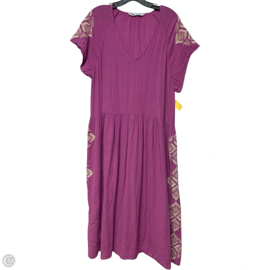 Dress Casual Maxi By Zara In Purple, Size: Xs