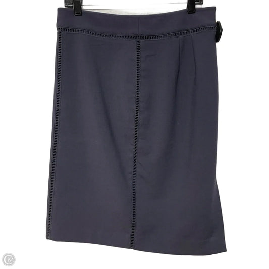 Skirt Mini & Short By Ann Taylor In Blue, Size: M