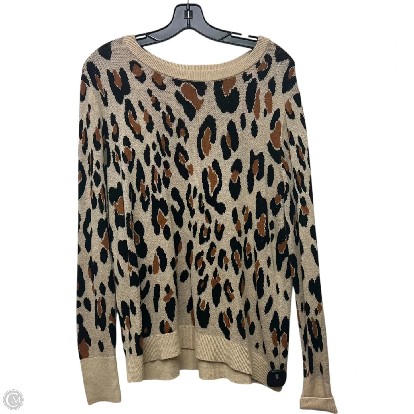 Sweater By A New Day In Animal Print, Size: Xxl