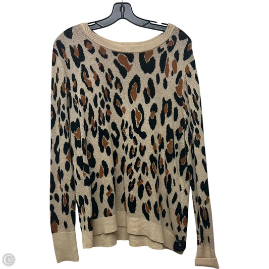Sweater By A New Day In Animal Print, Size: Xxl