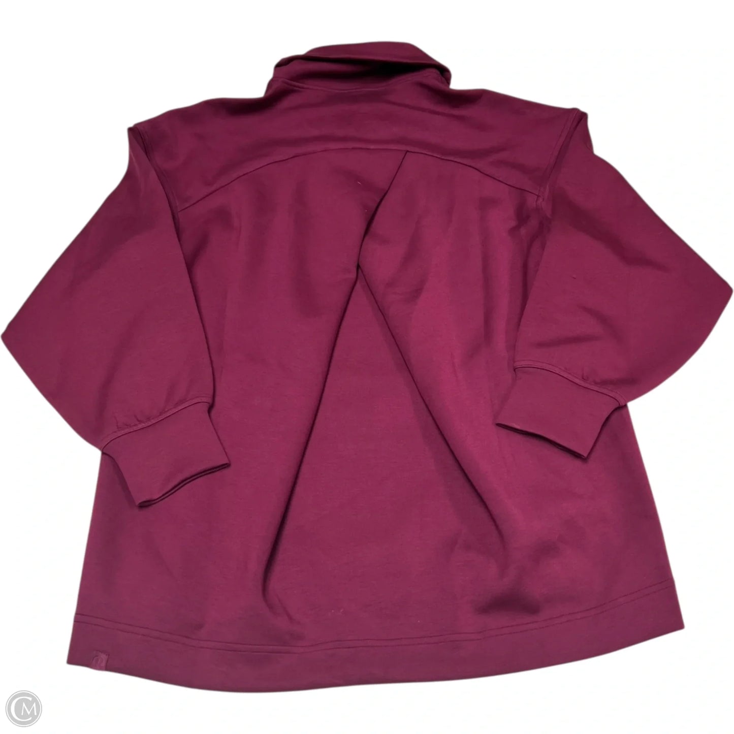 Athletic Sweatshirt Collar By Lululemon In Red, Size: S