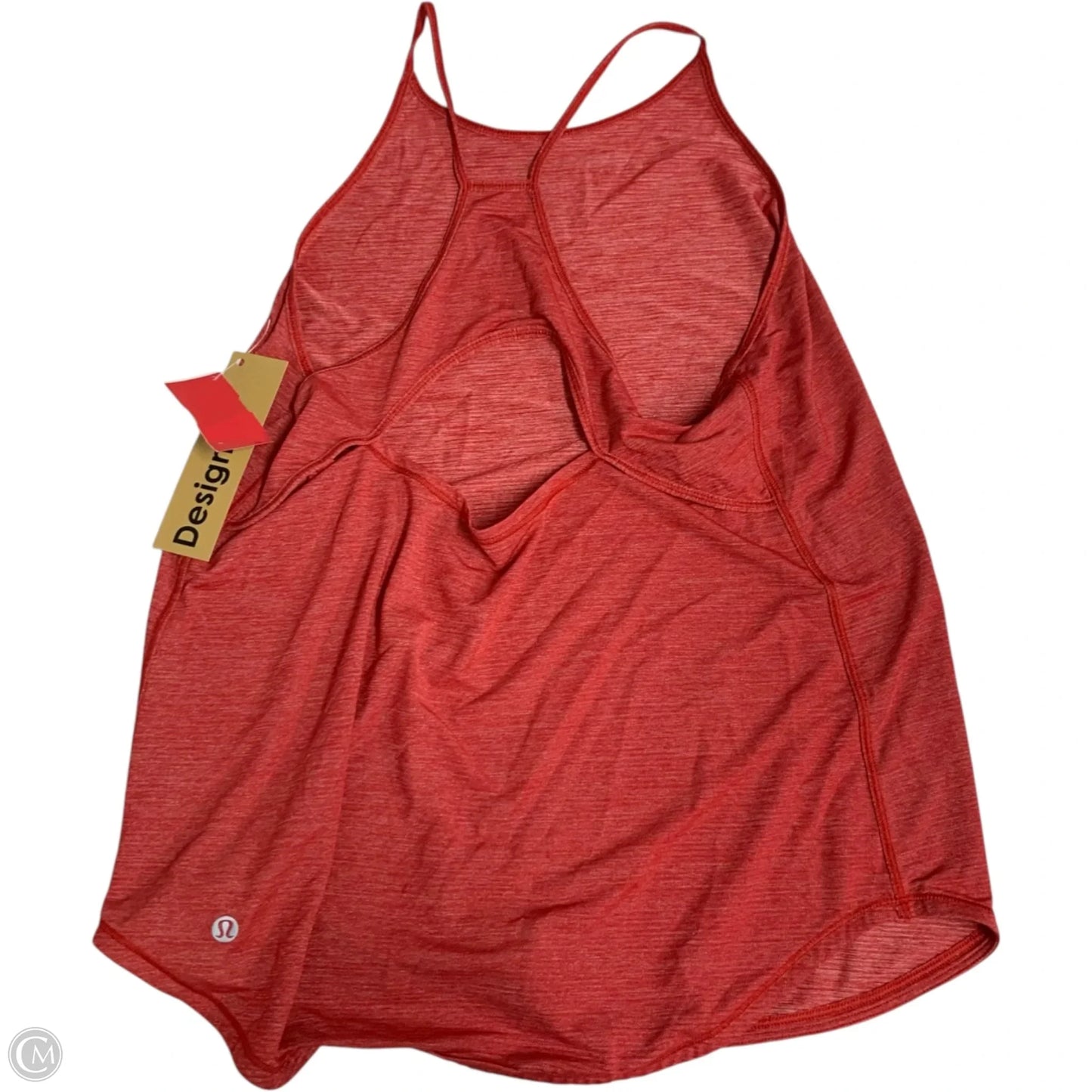 Athletic Tank Top By Lululemon In Orange, Size: S