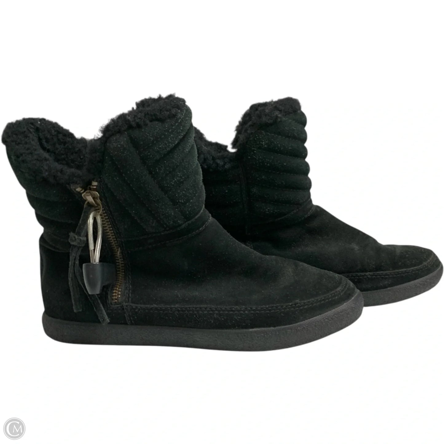 Boots Designer By Tory Burch In Black, Size: 6