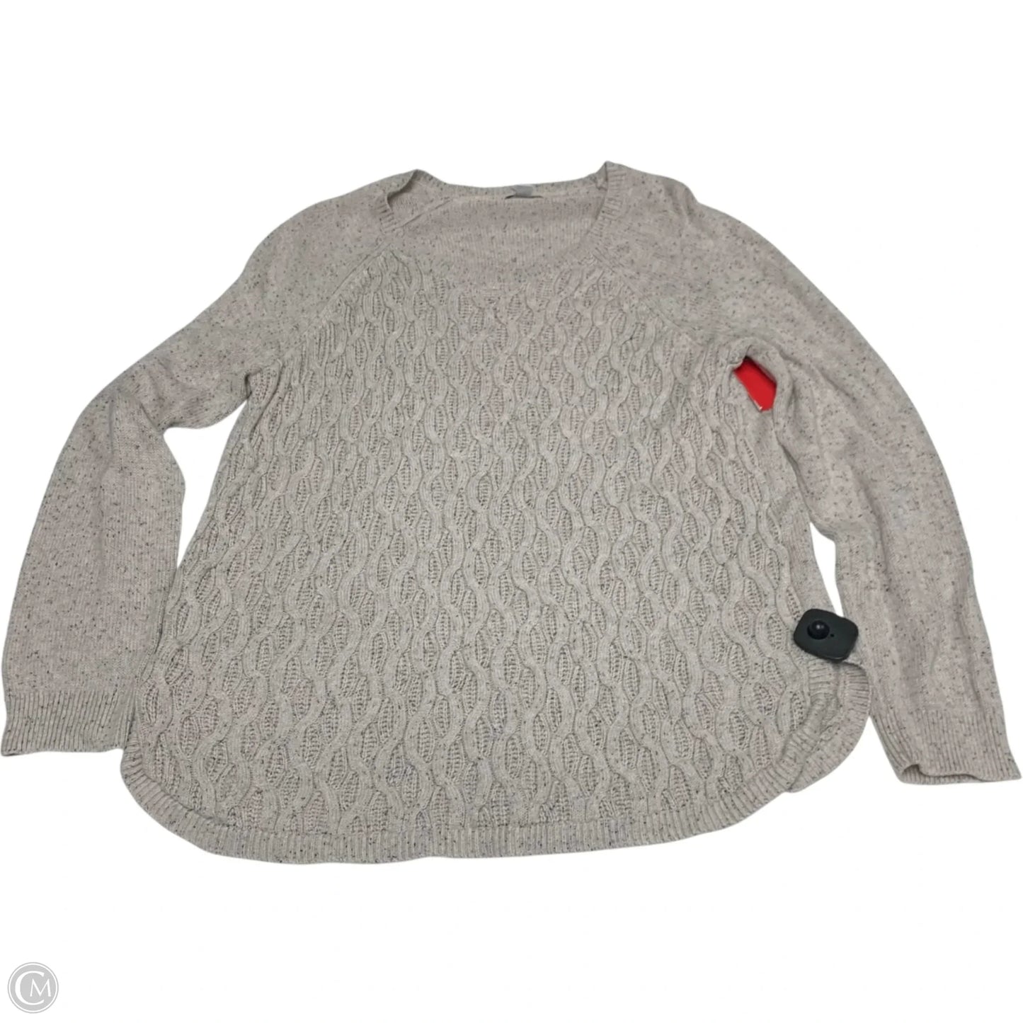 Sweater By Sonoma In Grey, Size: Xxl