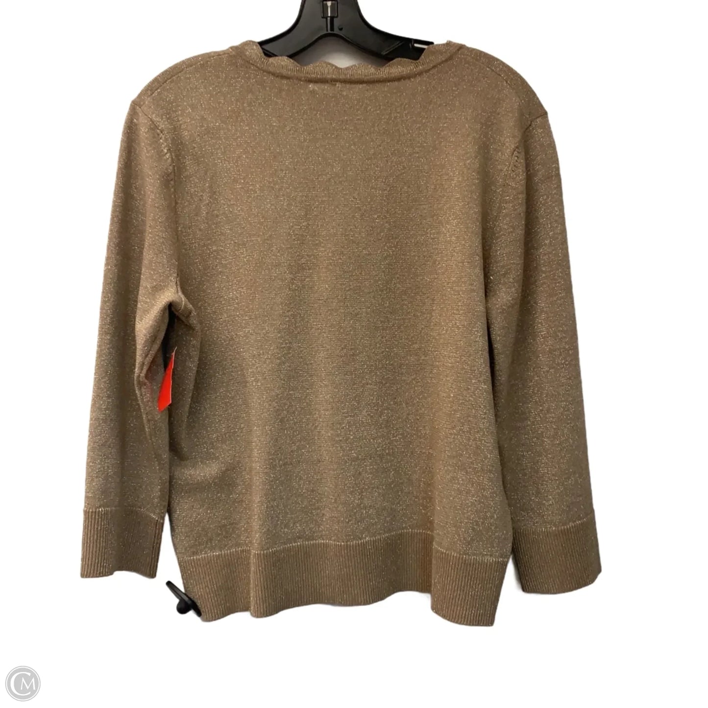 Cardigan By Cable And Gauge In Gold, Size: S