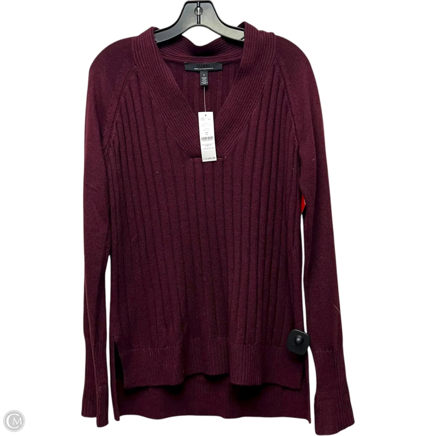 Sweater By White House Black Market In Red, Size: S