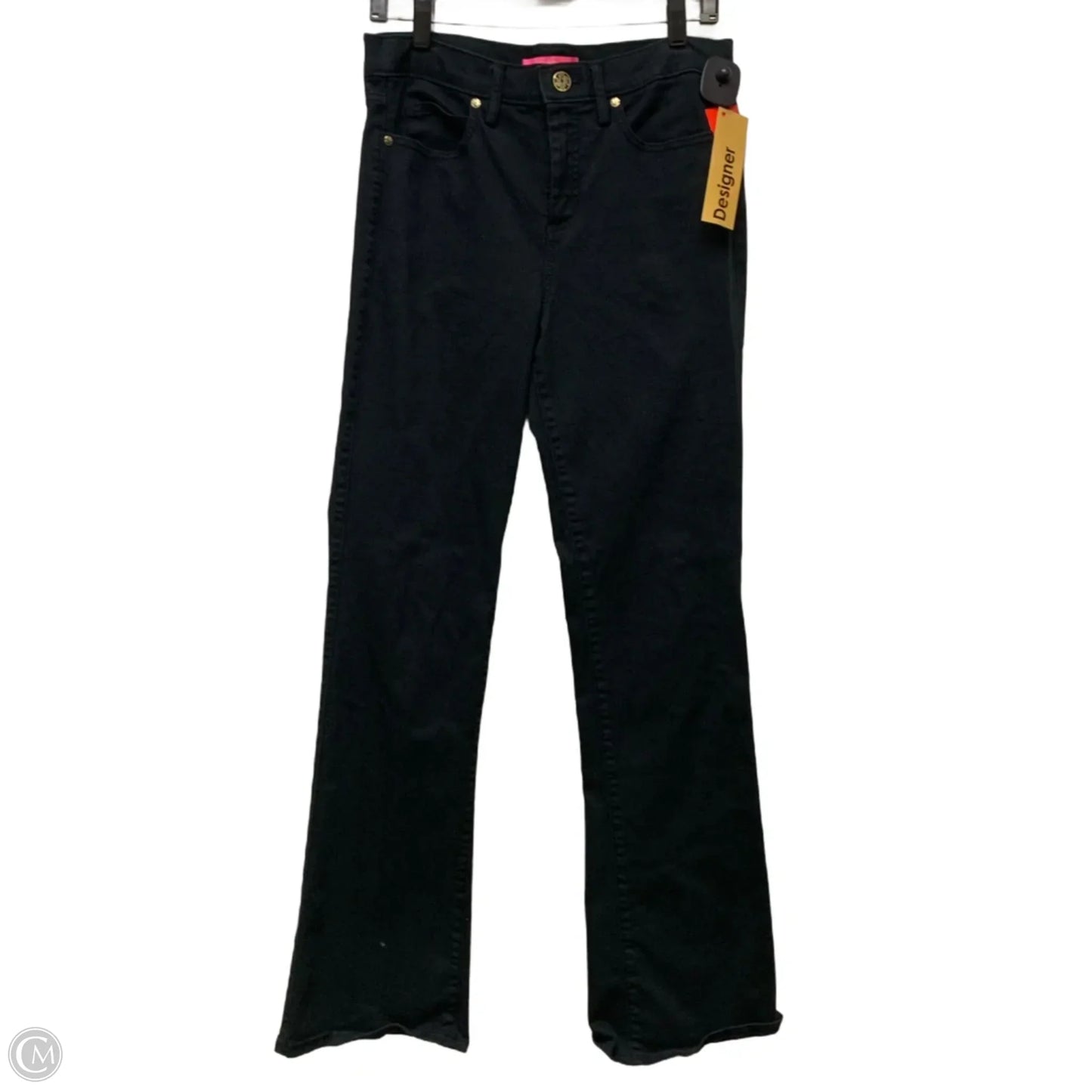 Pants Designer By Lilly Pulitzer In Black, Size: 8